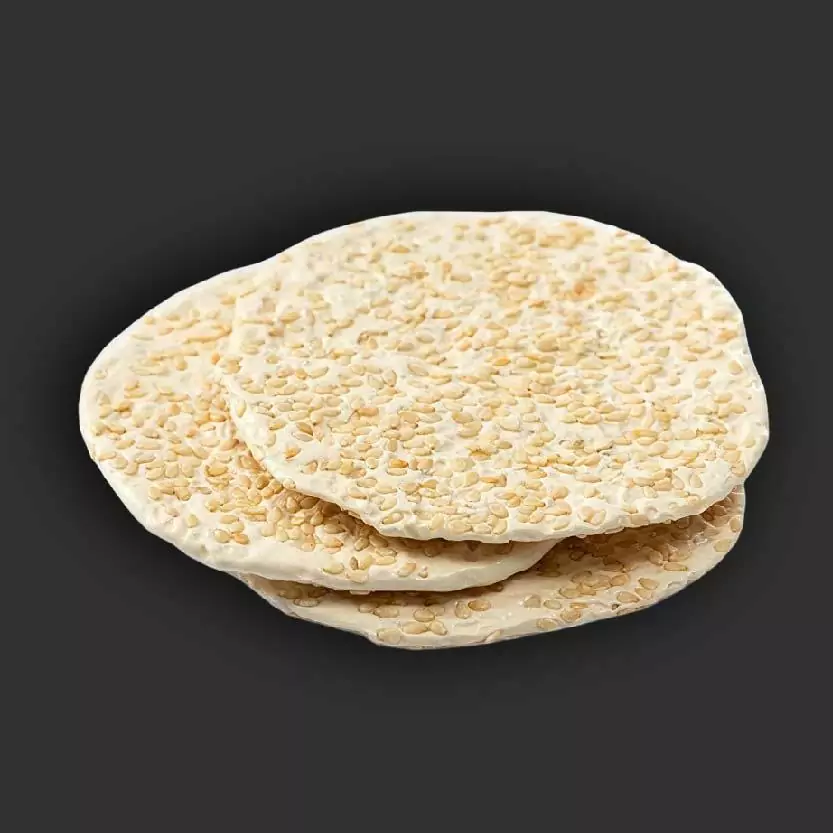 Kunusprige Sesam-Halva (Halwa Kunjid حلوای کنجد)