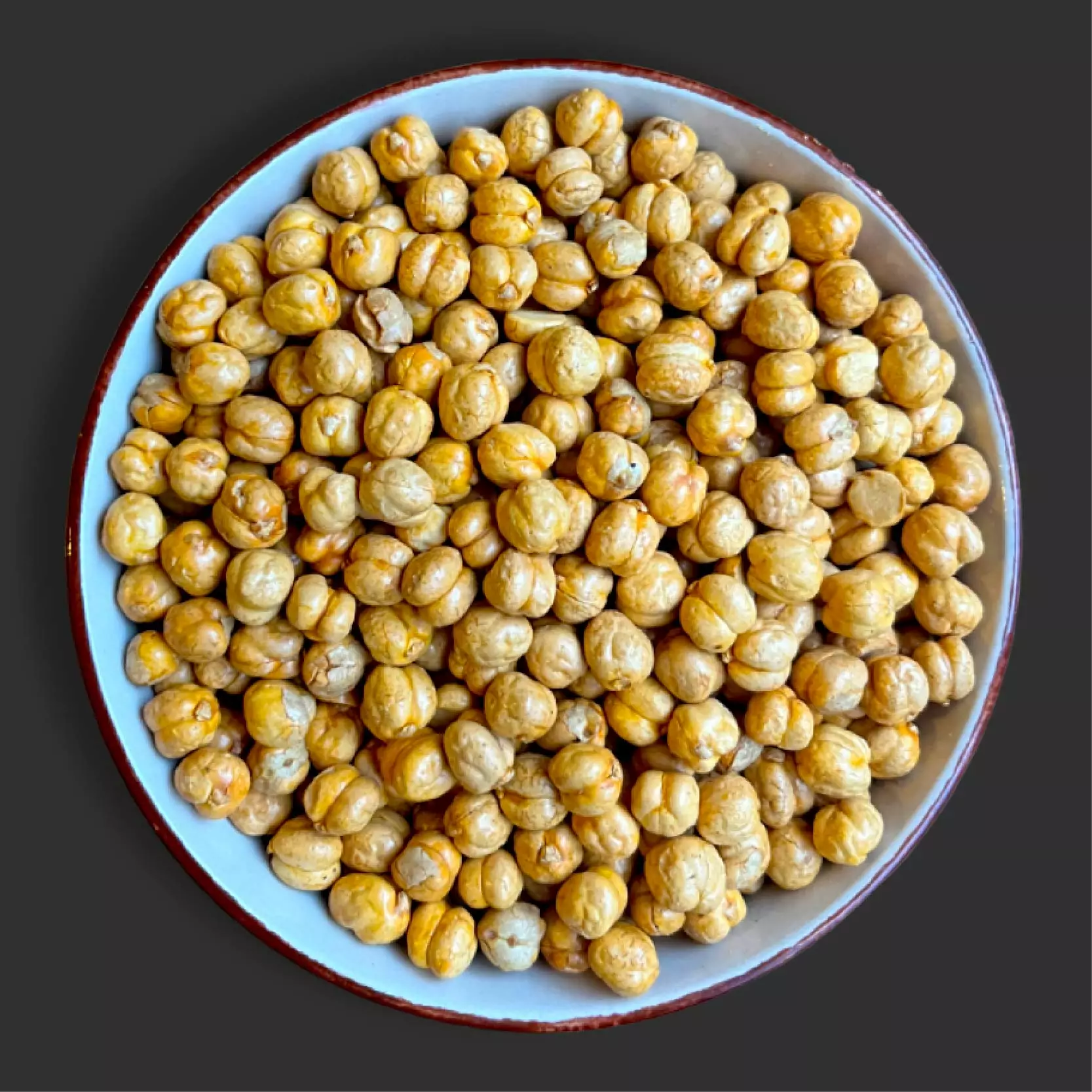 Kichererbsen geröstet und gesalzen (Nakhut Namaki) Kichererbsen geröstet und gesalzen (Nakhut Namaki)